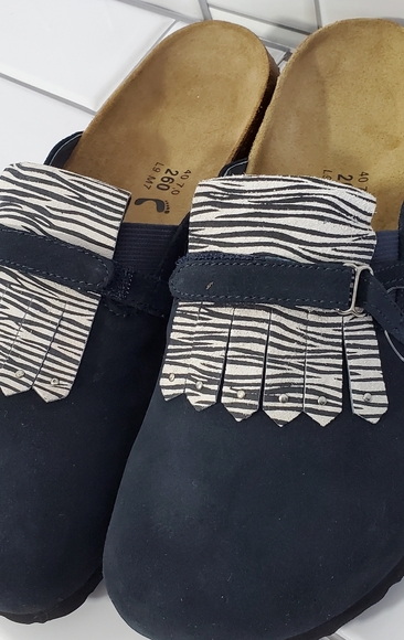 BETULA | BIRKENSTOCK Suede Leather Clog size 40 - Picture 2 of 9